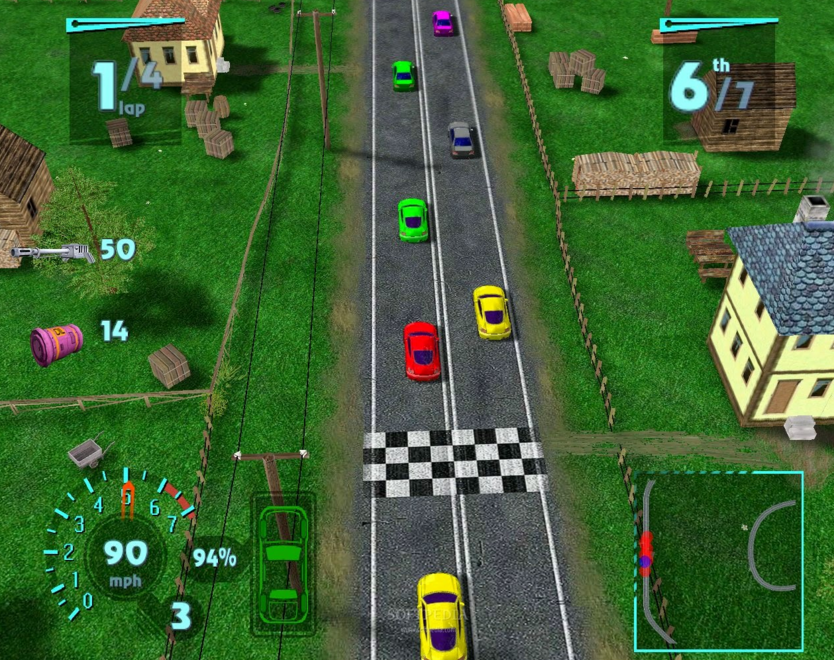 Game Balap  Mobil  Super cepat  Mad Race for PC Download 