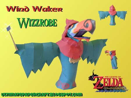 Wizzrobe Paper Model