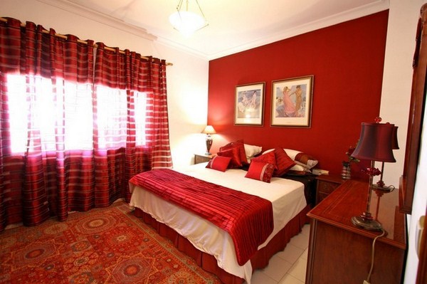 Red Bedroom Design A Cool Interior