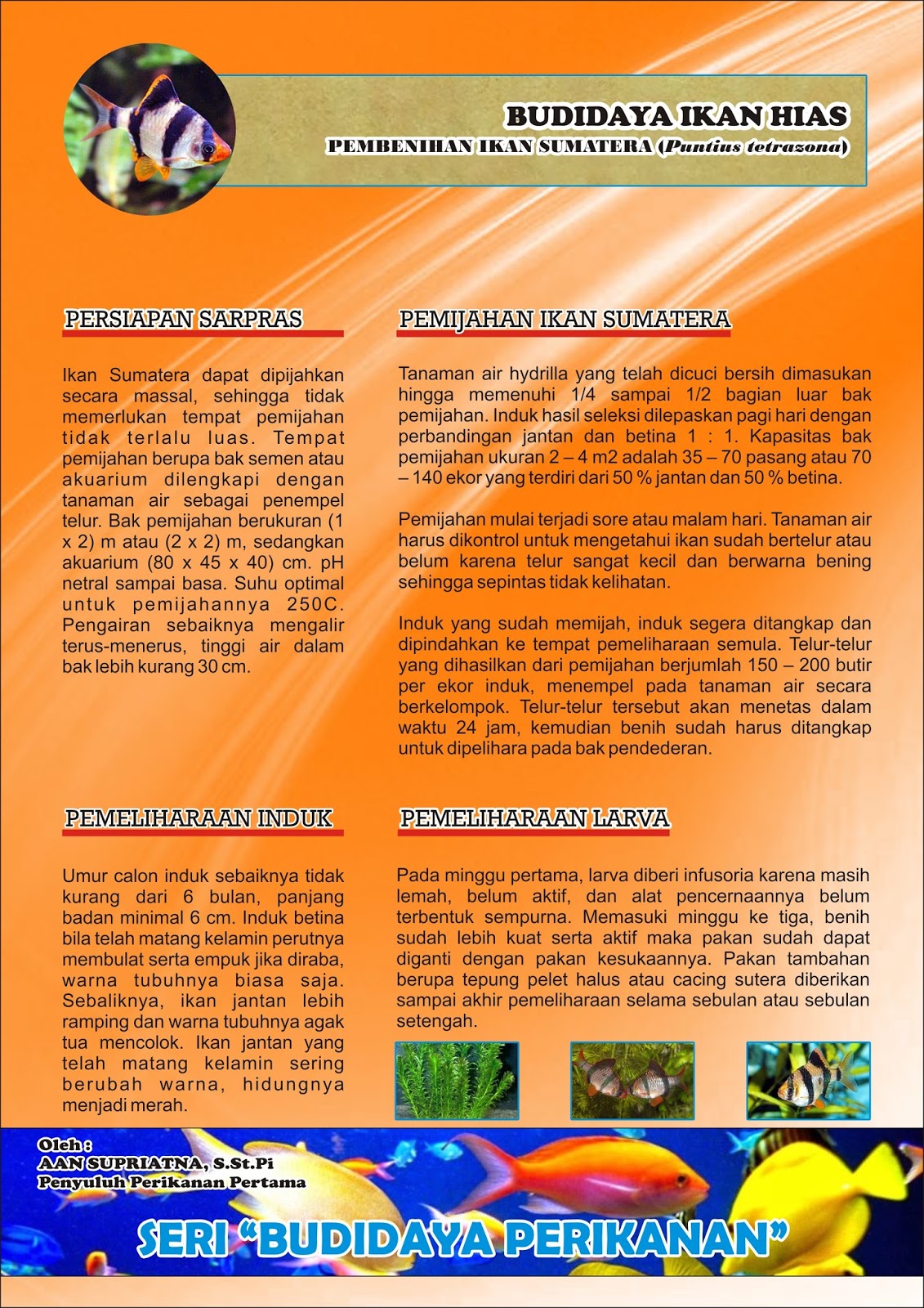 Media Penyuluhan Perikanan : Leaflet ~ AanBLOG