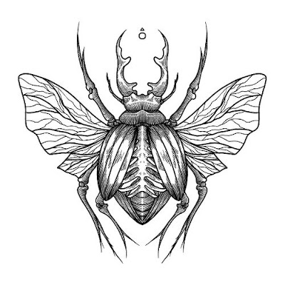 Scarab-Winged-Tattoo-Design