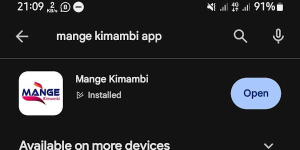 Jinsi Ya kulipia Mange Kimambi App..!