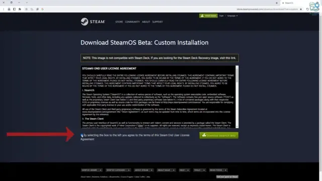 تحميل وتثبيت نظام التشغيل steam os على الكمبيوتر بشكل اساسى