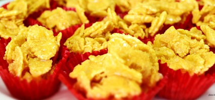 Ain Dzaya: Resipi Golden Honey Cornflakes dan Crunchy 