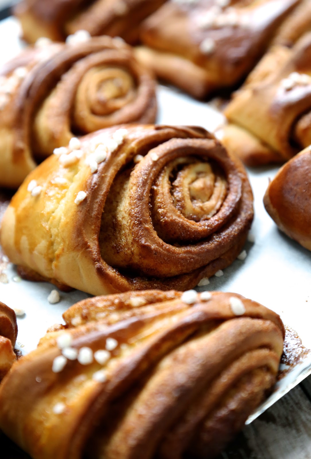 Kanelgiffer , brioches à la cannelle , escargots à la cannelle 