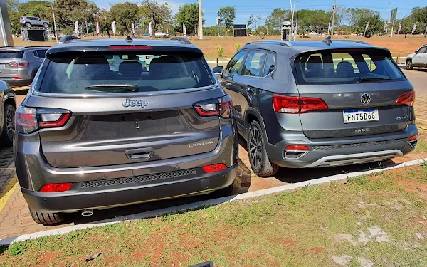 VW Taos x Jeep Compass Flex: comparativo de consumo, preço e performance