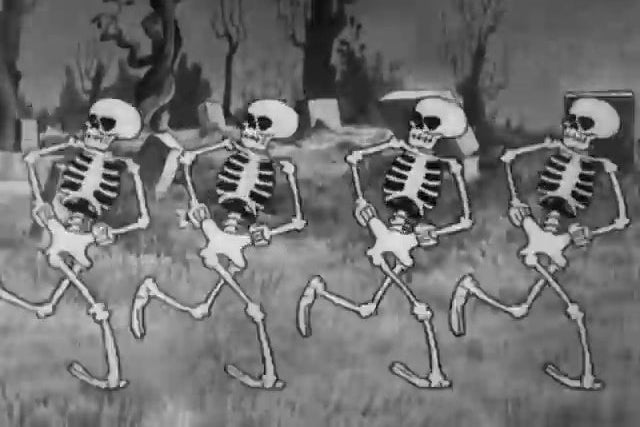 Dancing skeletons