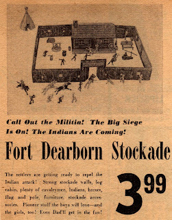 Army Training Centre; Cuttings; Ephemera; Fort Dearborn; Marx Army Base; Marx Army Men; Marx Barracks; Marx Figures; Marx Military Academy; Marx Toy Soldiers; Marx Toys; New York; New York Retailer; Newspaper Clipping; Plastic Figure; Plastic Figurine; Plastic Figurines; Plastic Toy Figures; Plastic Toys; Small Scale World; smallscaleworld.blogspot.com; US Army Training Centre; 