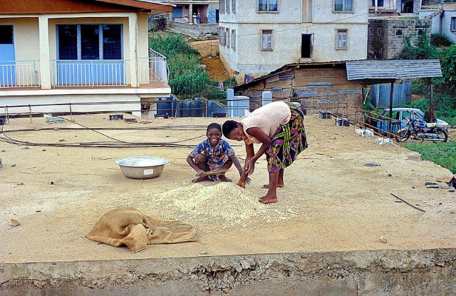 Fotografías de Ondo, Nigeria en 1982