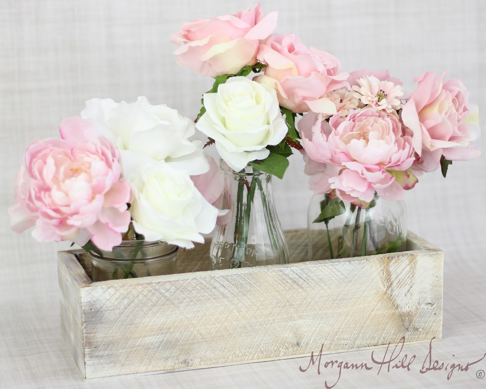 flower planter box ideas Shabby Chic Wedding Centerpieces | 1600 x 1282