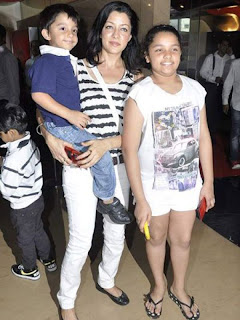 Aditi Govitrikar with her kids