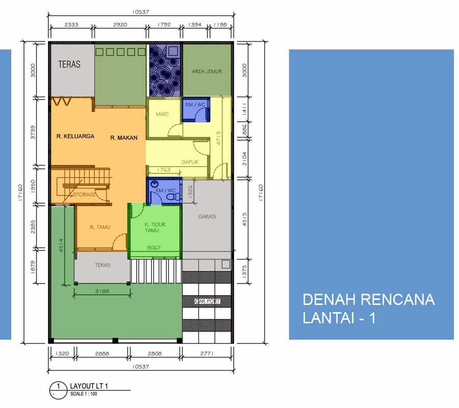 Kumpulan Denah  dan  Gambar  Rumah  Tipe 90 Minimalis  Modern 2019