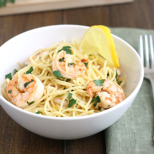 Lemony Shrimp Scampi Pasta Recipe