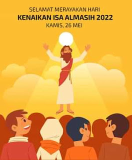 ucapan selamat hari kenaikan isa almasih 2022