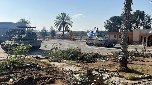Israeli forces seize Gaza’s Rafah border crossing