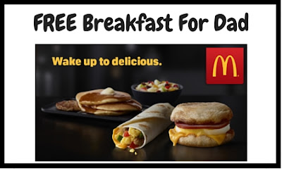 Publicidad de McDonals. Desayuno para padres