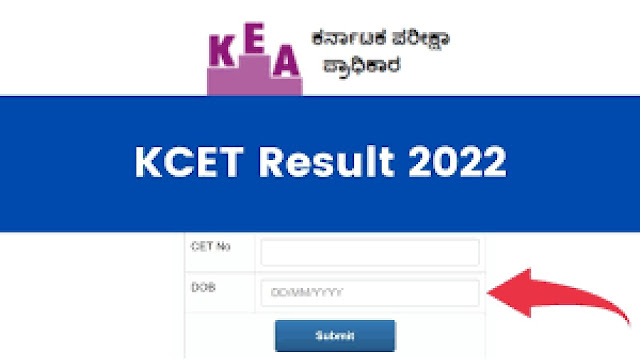 KCET Result 2022