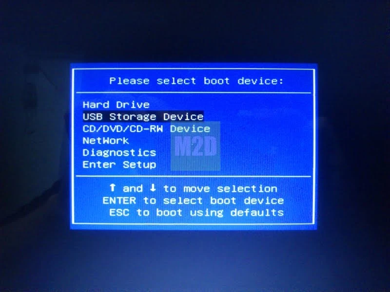 Boot Menu