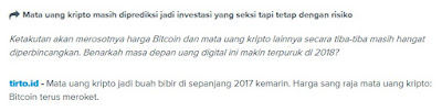 Mata uang Kriptto/bitcoin