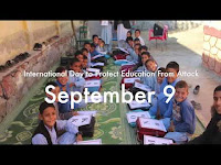 International Day to Protect Education from Attack - 09 September.
