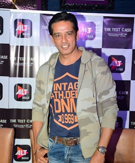 Anup Soni di acara promosi serial The Test Case (2018)