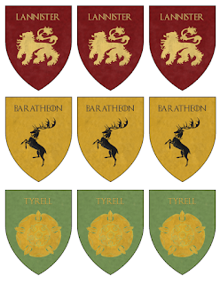 Game of Thrones Free Printable Mini Kit. 