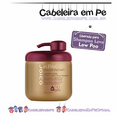 Máscara K-PAK Color Therapy Luster Lock - Joico (Liberada para Low Poo)