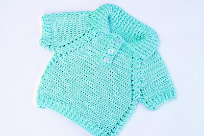 7 - Crochet IMAGEN Jersey de niño y niña a crochet muy facil y rapido
