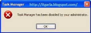 Tips Mengatasi Task Manager yang tidak bisa di buka