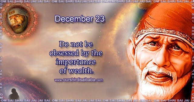 My Sai Blessings - Daily Blessing Messages-Shirdi Sai Baba Today Message 23-12-19