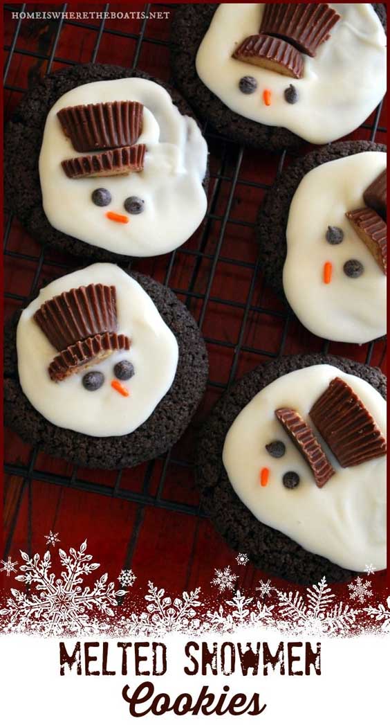 Snowman cookies