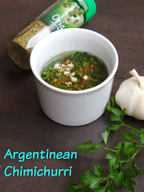 Argentinean Chimichurri, Chimichurri