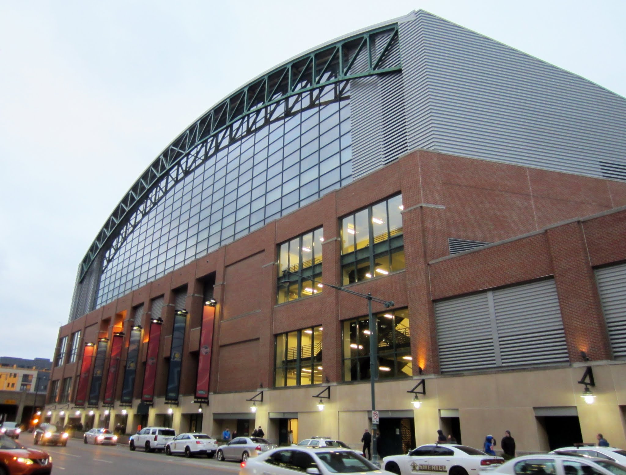 Exterior of Bankers Life Fieldhouse