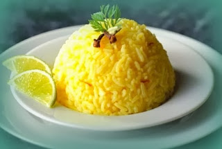 Arroz al parmesano con limón