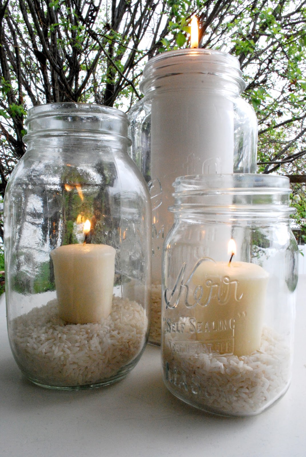 how to make wedding mason jar