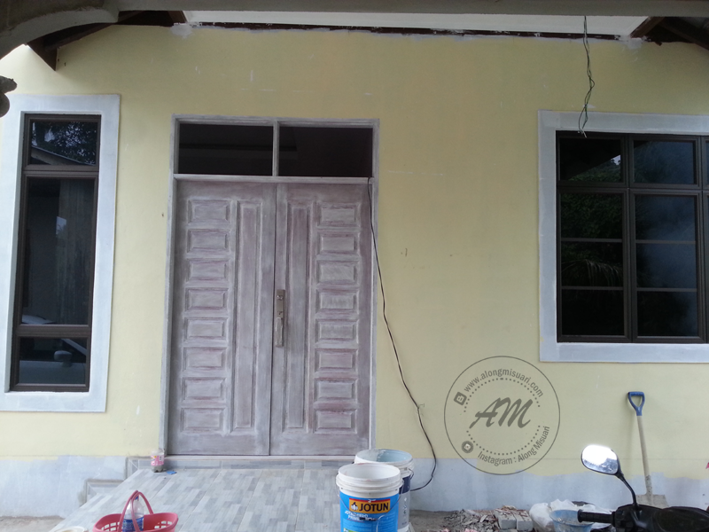  Rumah Idaman  Pemasangan Pintu  Rumah Along Misuari