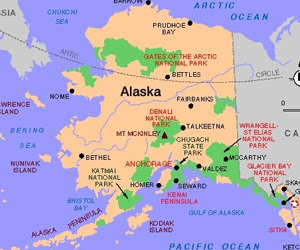mapa alaska sismo de 5,2 grados 16 de junio 2011