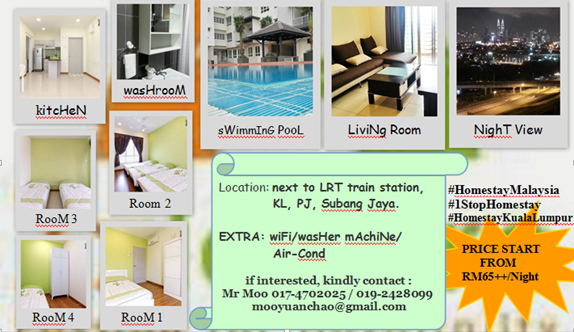 Homestay di Kuala Lumpur