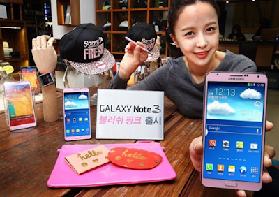 Galaxy Note III Pink