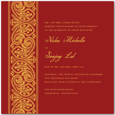 Weddingcard on Asian Wedding Cards