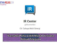 Transaksi Pulsa Lebih Mudah di Istana Reload Telegram