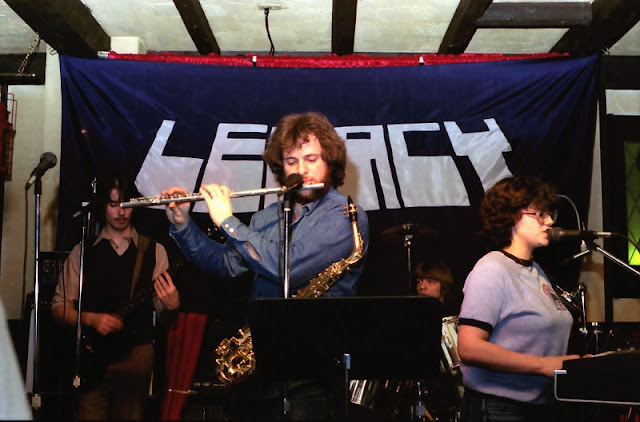 Our Director, Pete, with his Rock band LEGACY in 1985.