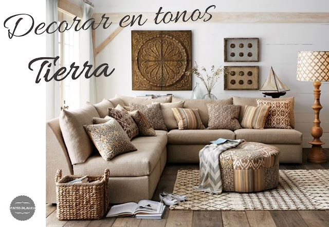 Ideas para decorar en tonos tierra