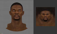 NBA2K12 Chris Bosh Cyber face Patch