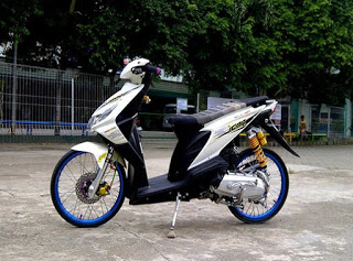 Modifikasi Keren Honda Beat