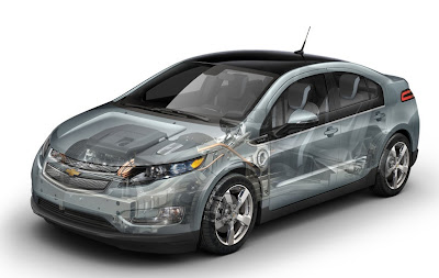 Chevrolet Volt a 100% electric is envisaged