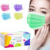 Multicolor Disposable Face Masks Colors Design Disposable Mask