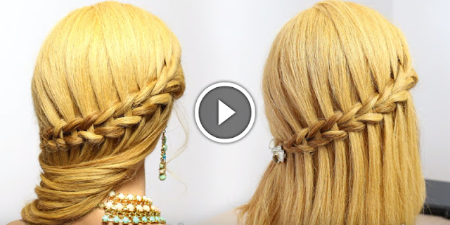 How To Create Scissor Waterfall & Mermaid Braids, See Tutorial