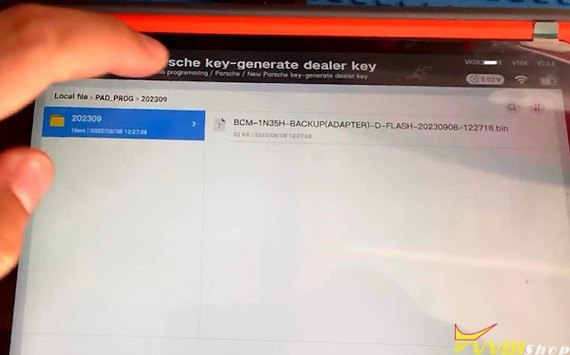 VVDI Key Tool Plus Program Porsche Macan 2018 All Keys Lost 13
