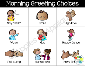 Morning Greeting Choices | Apples to Applique